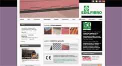 Desktop Screenshot of edilfibro.it